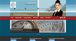 Desktop Screenshot of americancorpenterprises.com